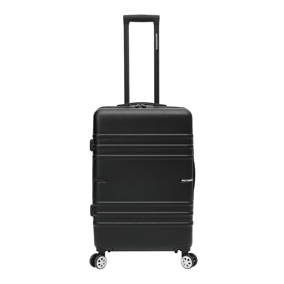 Weatherproof 24 in. Black Wrapped Carry-On Rolling Luggage
