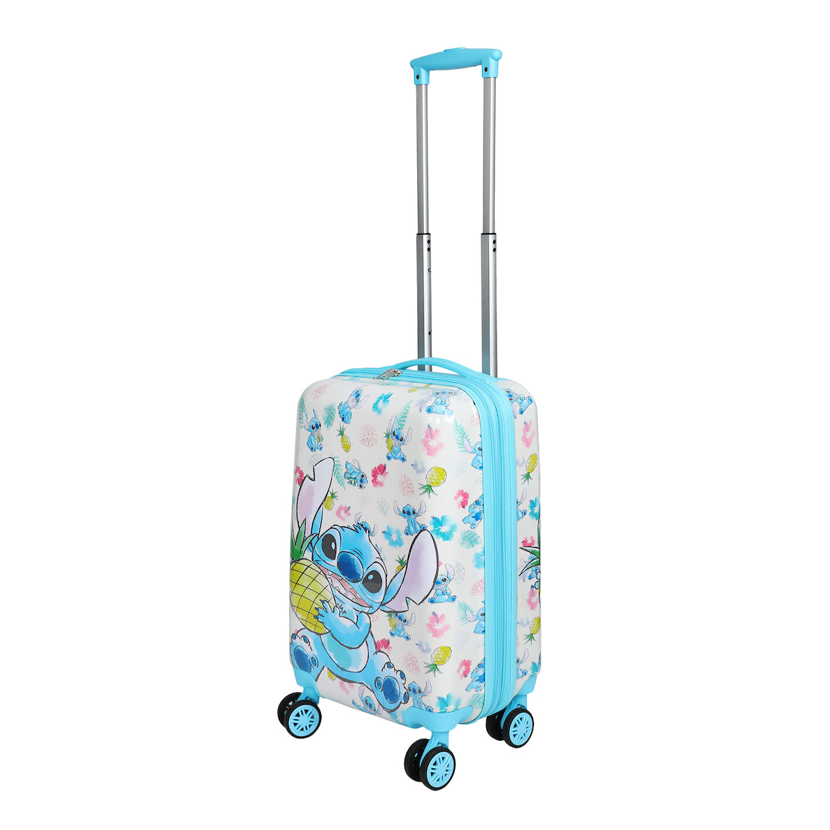Lilo & Stitch Stitch With Pineapple 20" White Carry-On Luggage-OSFA