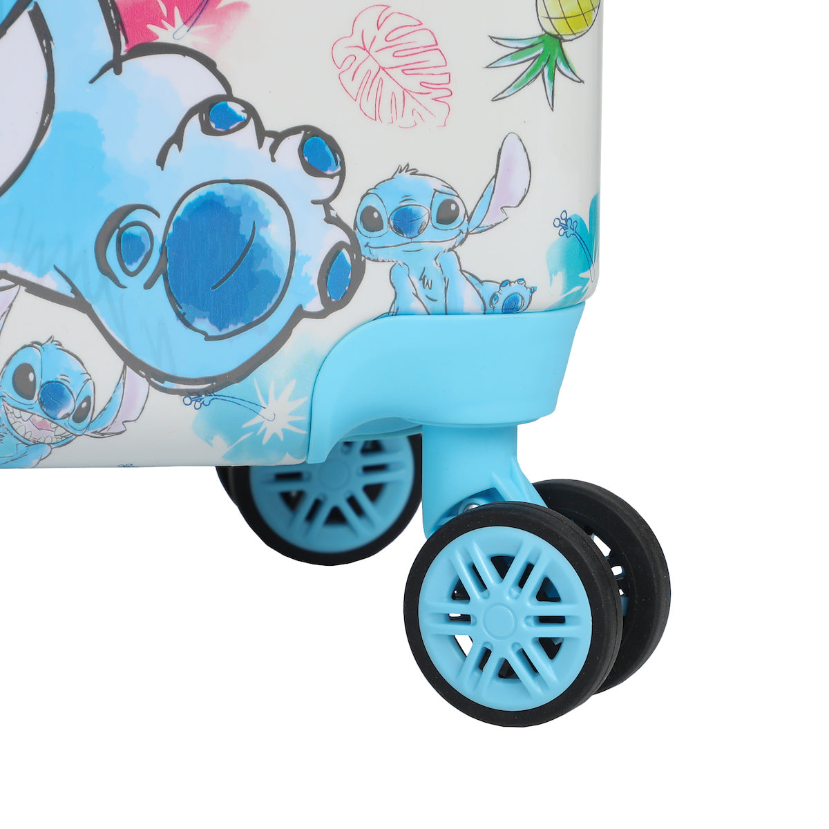 Lilo & Stitch Stitch With Pineapple 20" White Carry-On Luggage-OSFA