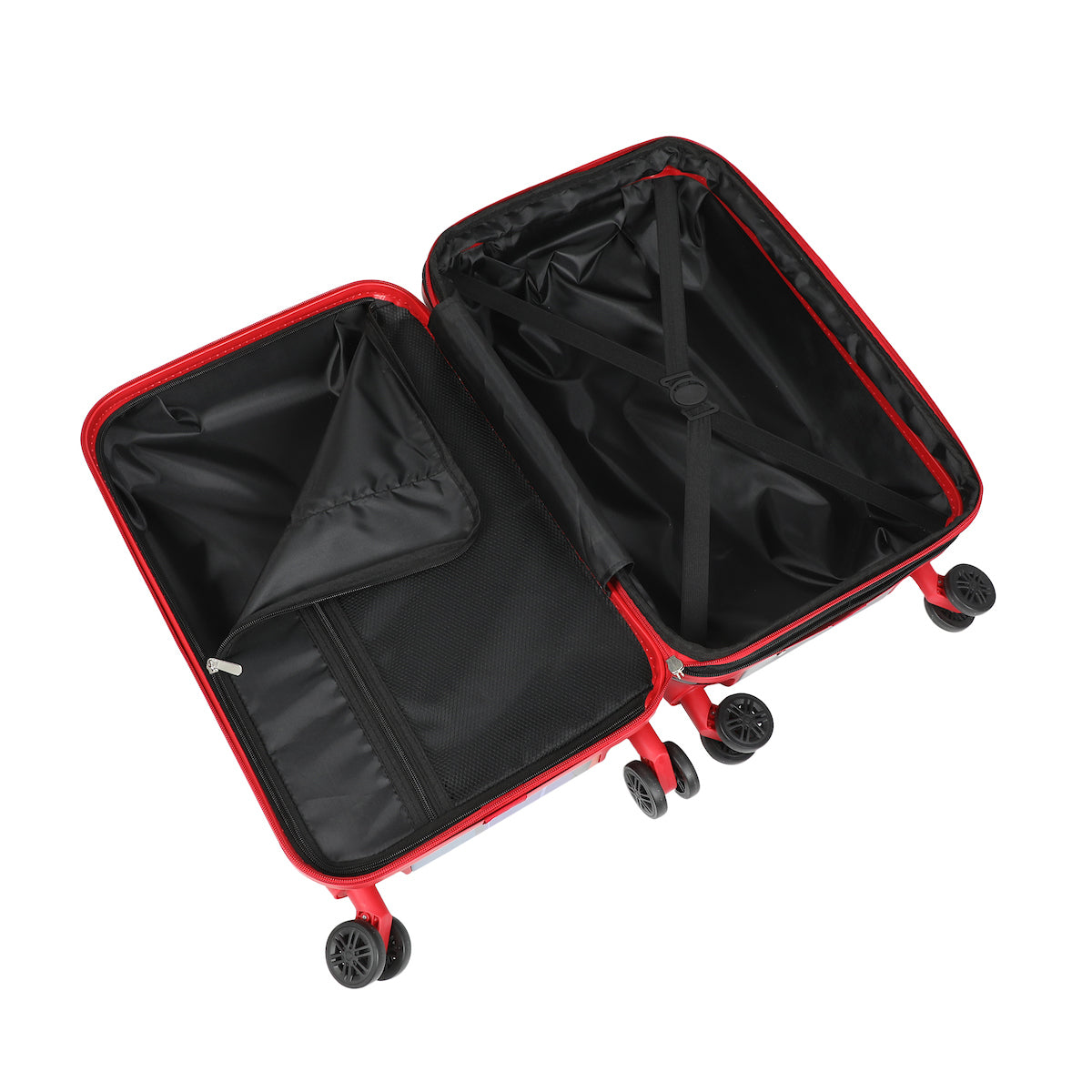 Super Mario Bros Character Group Art 20" Rolling Carry On Luggage