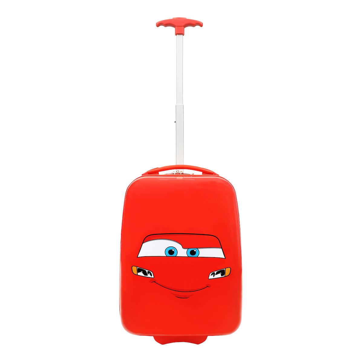 Cars Lightning McQueen Big Face 16.5" Youth Two-Wheel Carry On Luggage