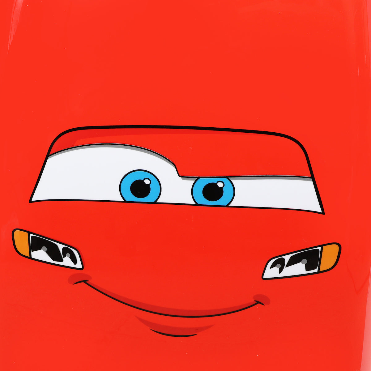 Cars Lightning McQueen Big Face 16.5" Youth Two-Wheel Carry On Luggage