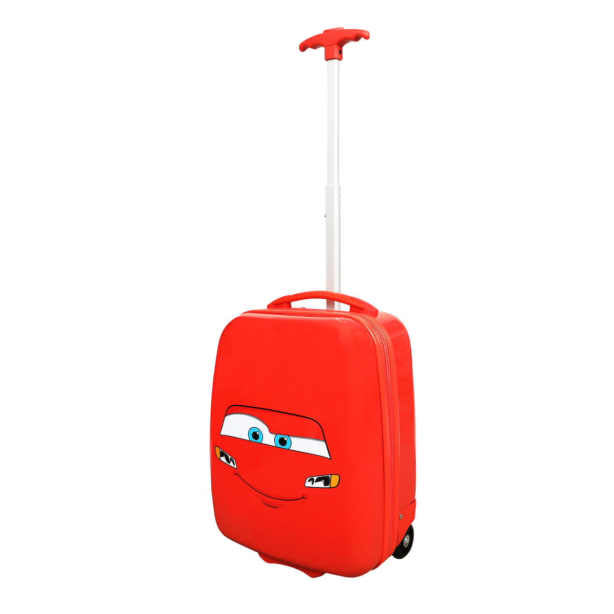 Cars Lightning McQueen Big Face 16.5" Toddler Two-Wheel Carry On Luggage