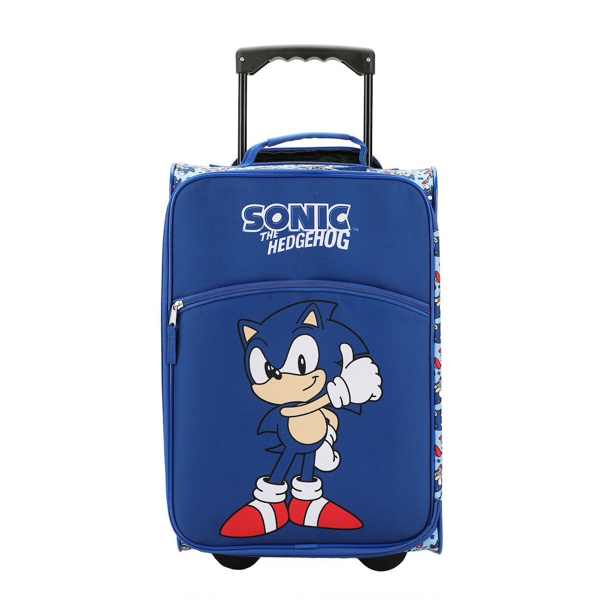 Sonic The Hedgehog Thumbs Up Blue 18" Soft-Sided Luggage