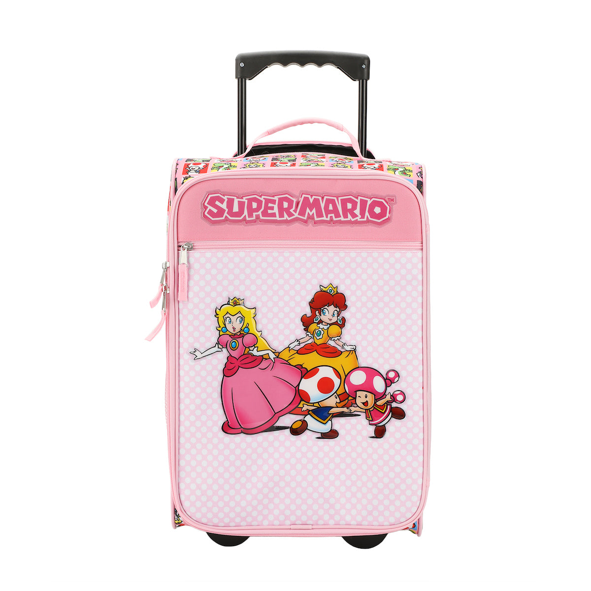 Super Mario Bros Character Squares 18" Soft-Sided Luggage