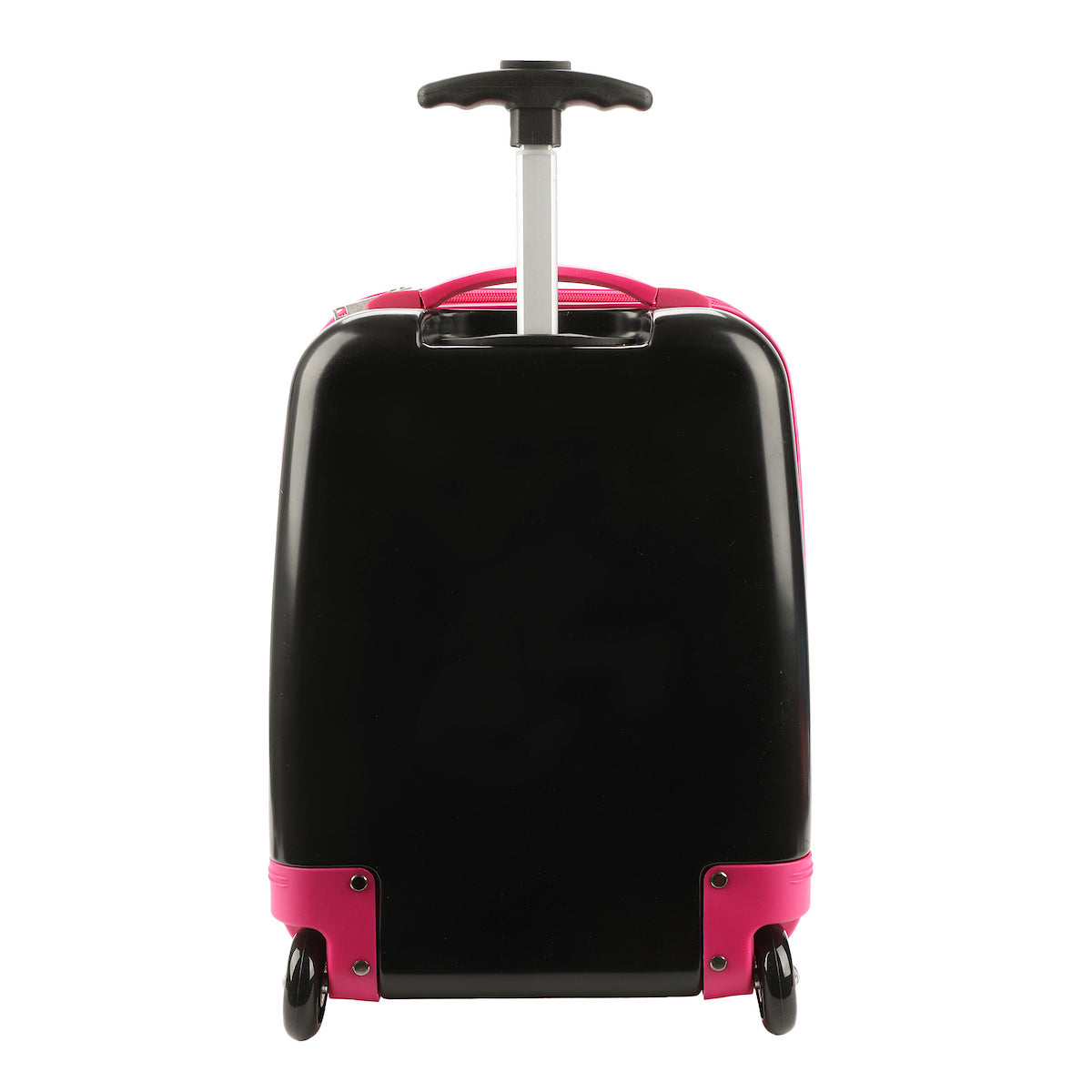 Disney Minnie Mouse Bows & Shooting Stars Black & Pink 16.5" Rolling Luggage
