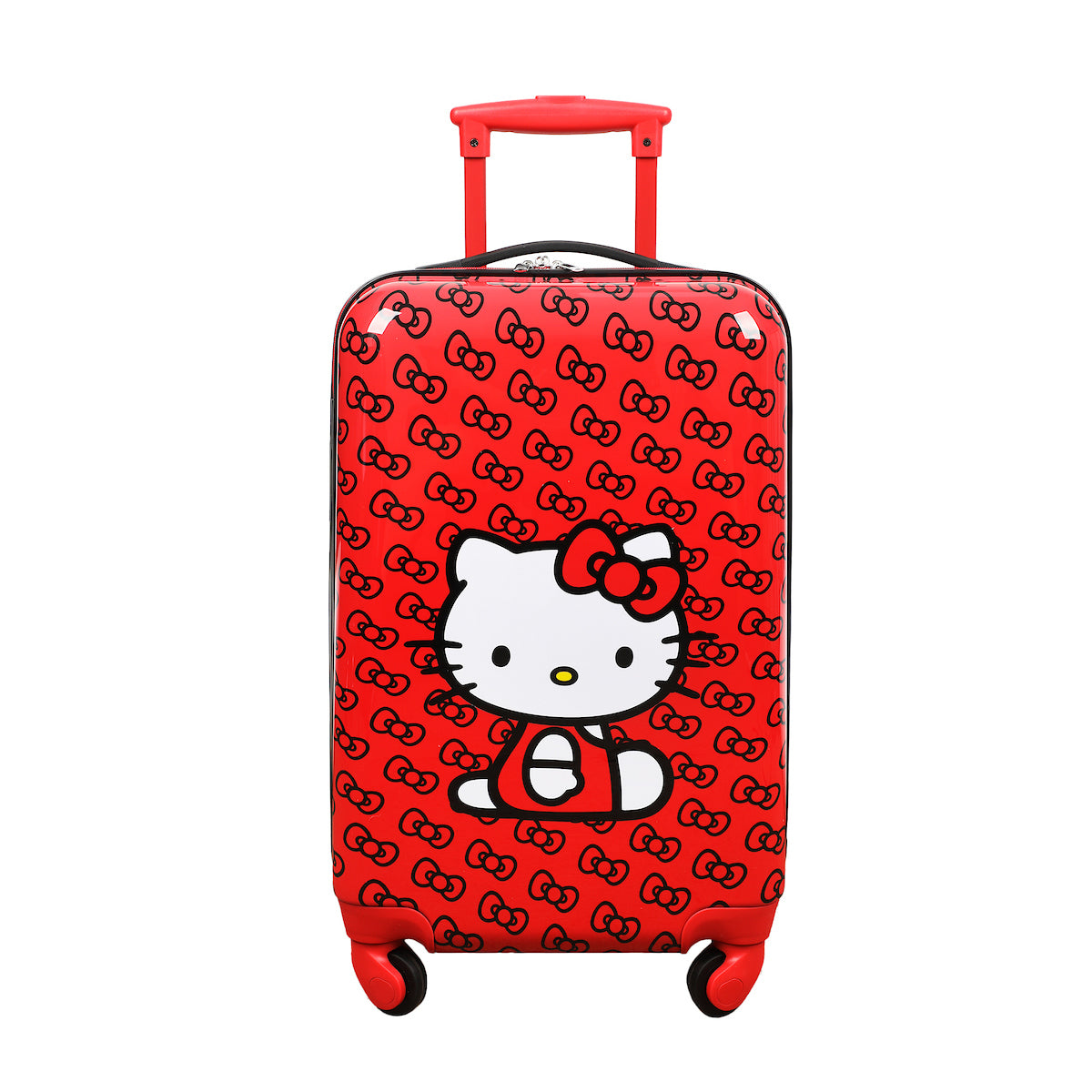 Hello Kitty 3-Piece Luggage Set - 20", 24", and 28" Rolling Suitcases