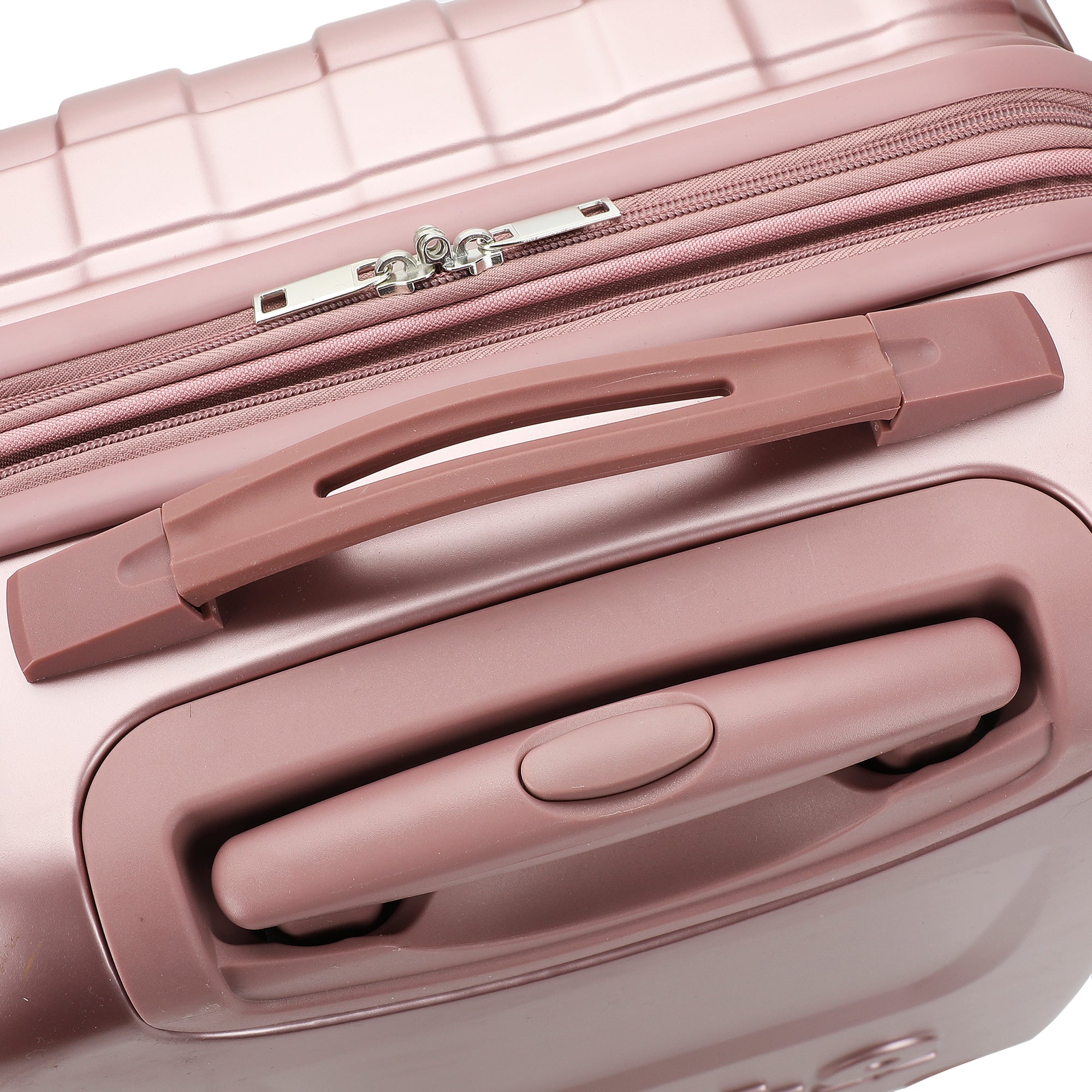 Hello Kitty Character Print Pink Plaid 20" Adult Hardside Carry-on Rolling Luggage