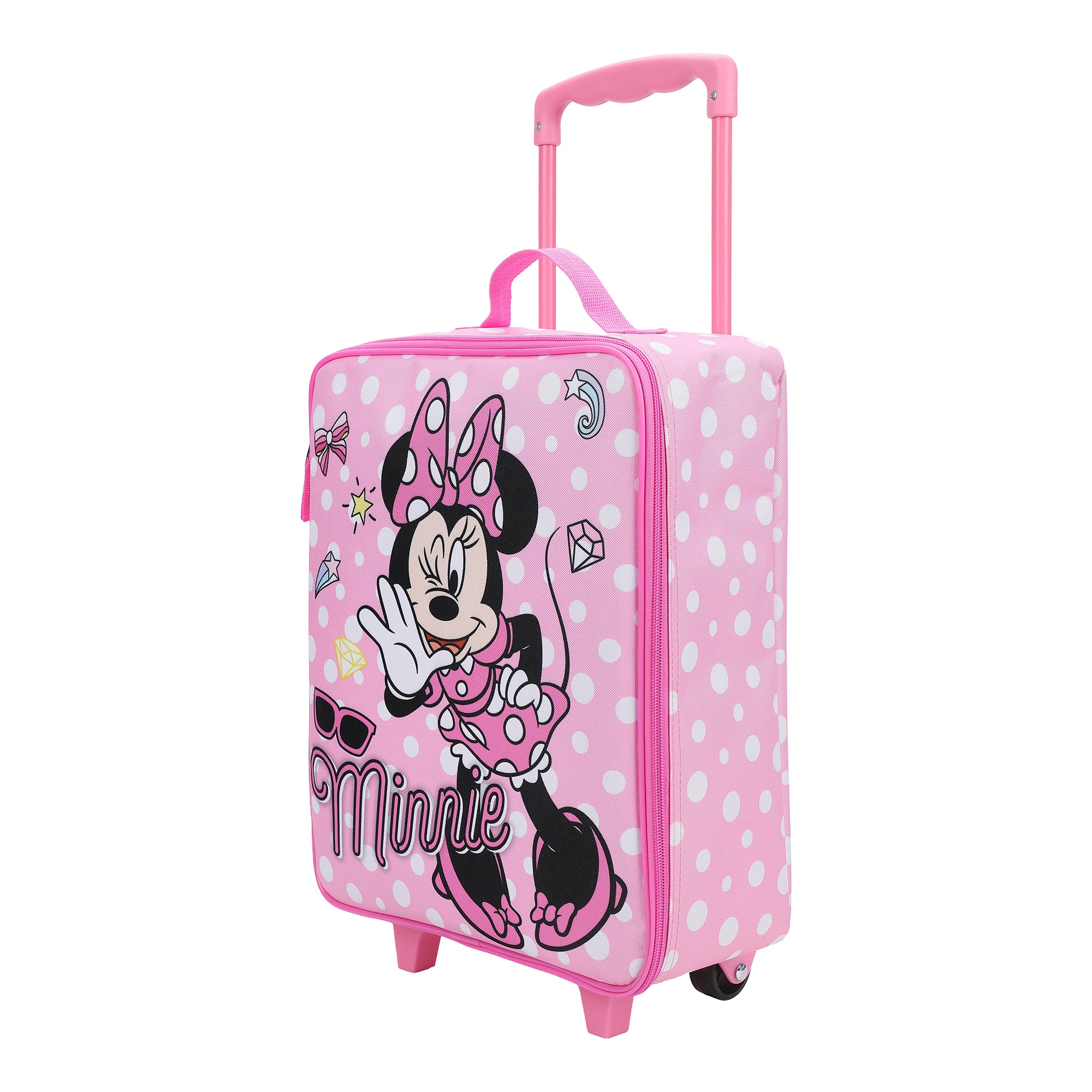 Disney Minnie Mouse Sunglasses & Bows 14" Youth Pink Pilot Case