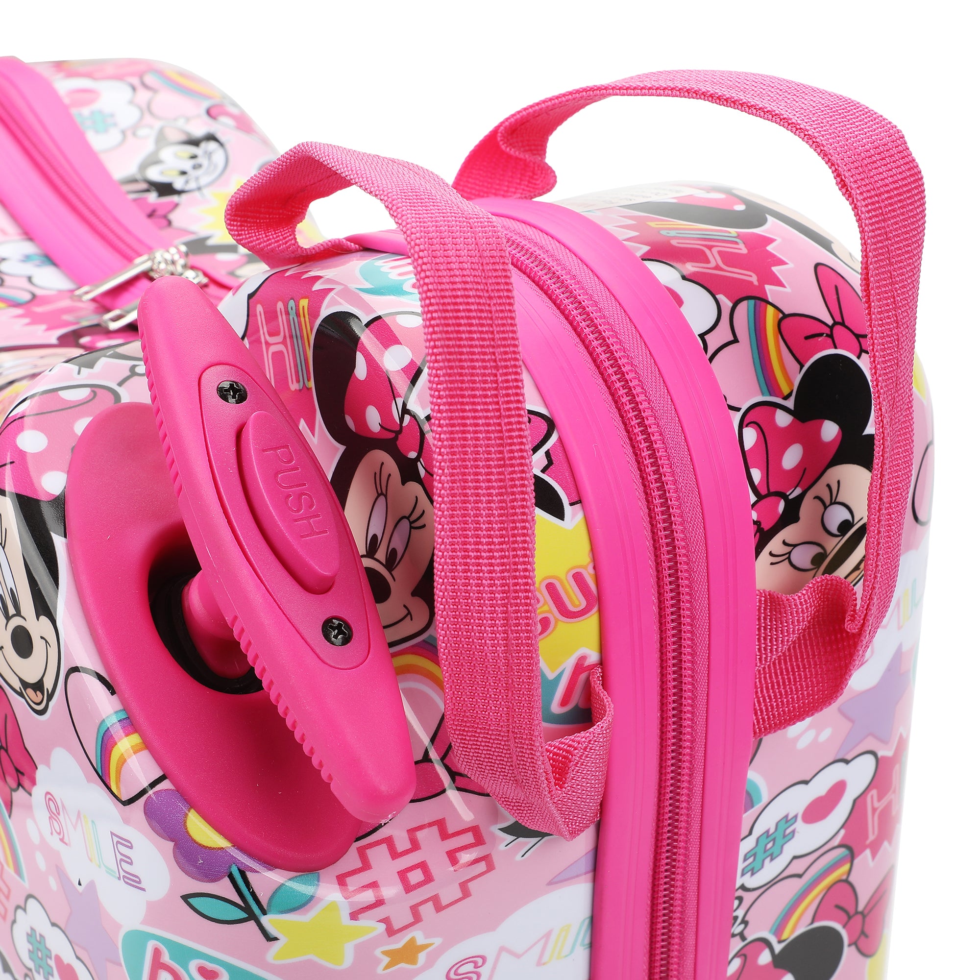 Minnie Mouse Ride-On 18" Suitcase For Kids & Toddlers