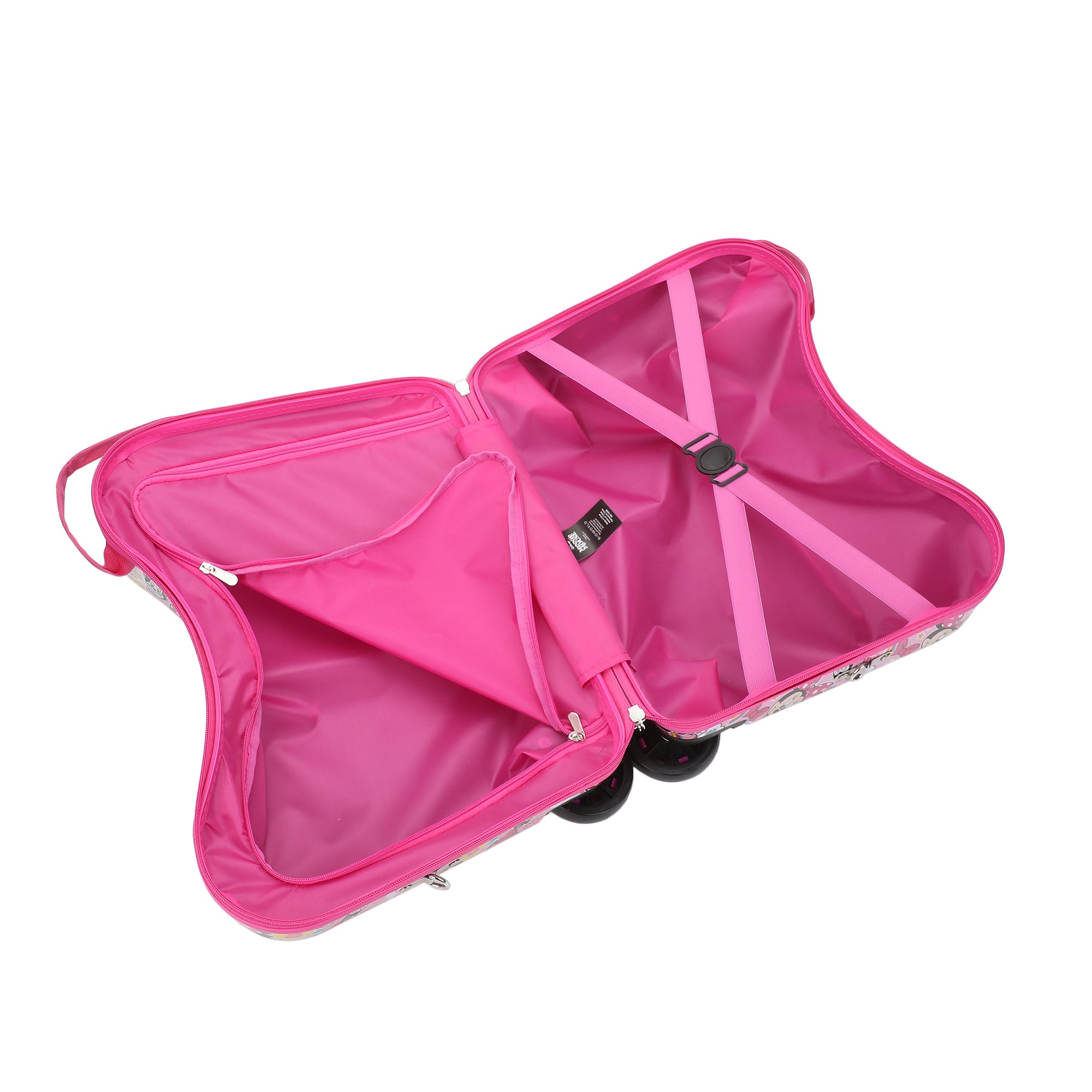 Minnie Mouse Ride-On 18" Suitcase For Kids & Toddlers