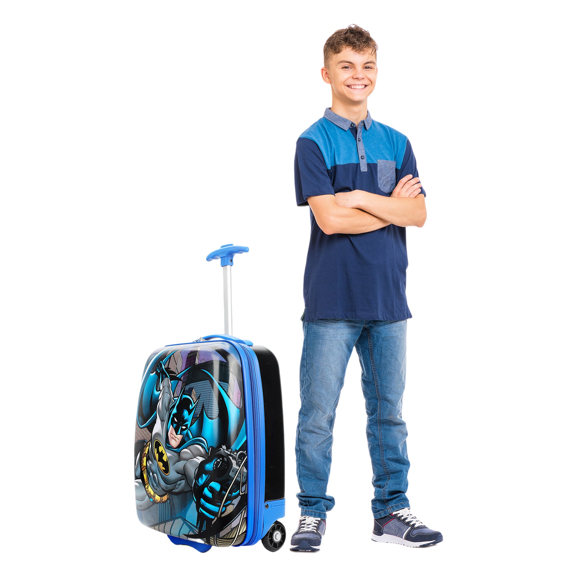 Batman Gotham City Youth 16.5" 2-Wheeled Luggage