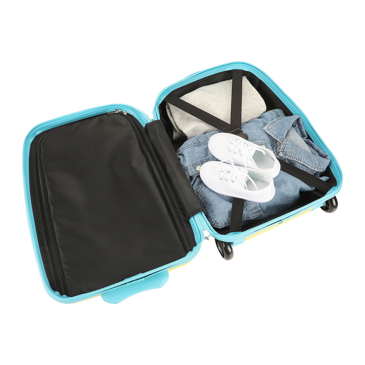 Spongebob Squarepants Face 16.5" Youth 2-Wheel Luggage