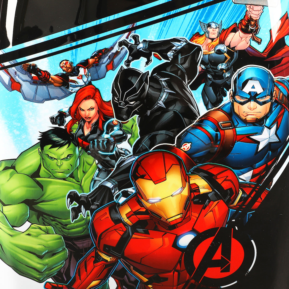 Marvel Avengers Group Shot Youth 2-Wheel Luggage
