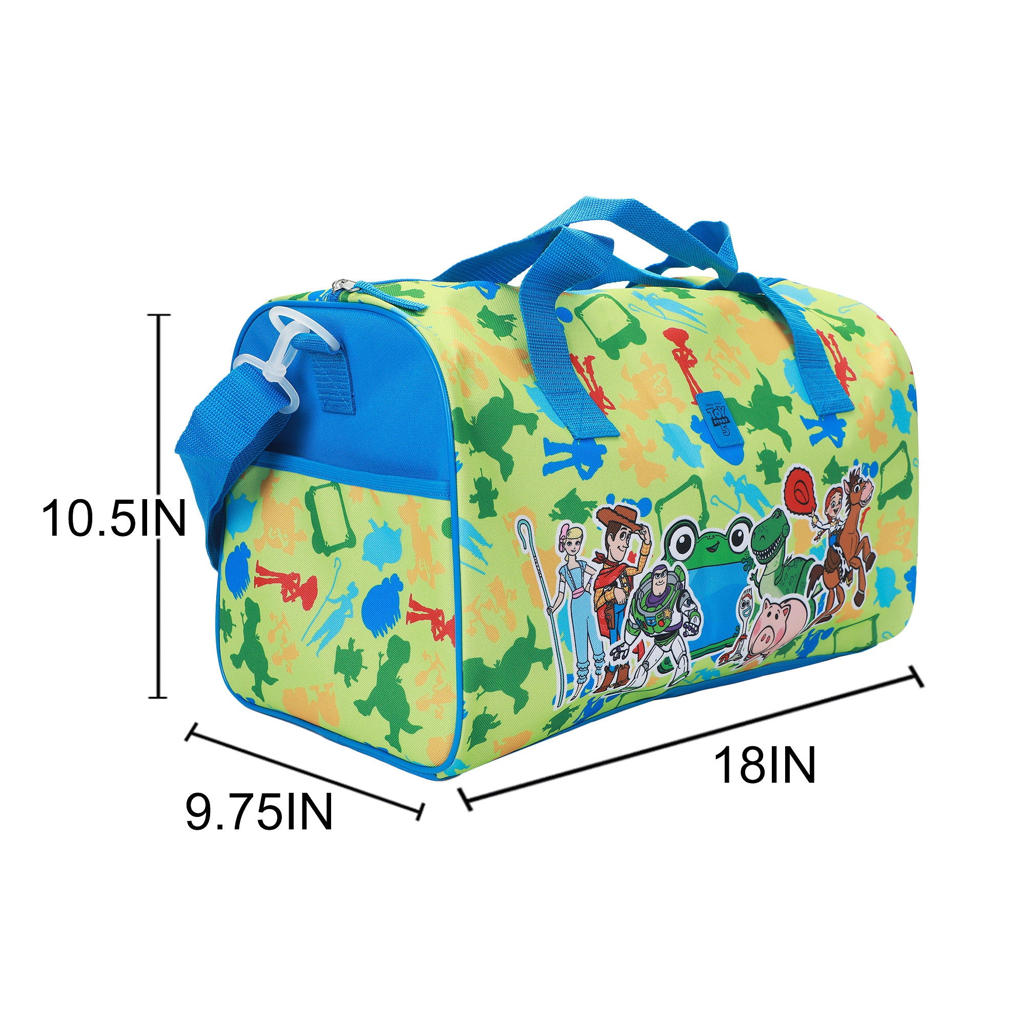 Toy Story Kids 14-Inch Pilot Case Luggage Set with Duffle Bag, Utility Case & Luggage Tag