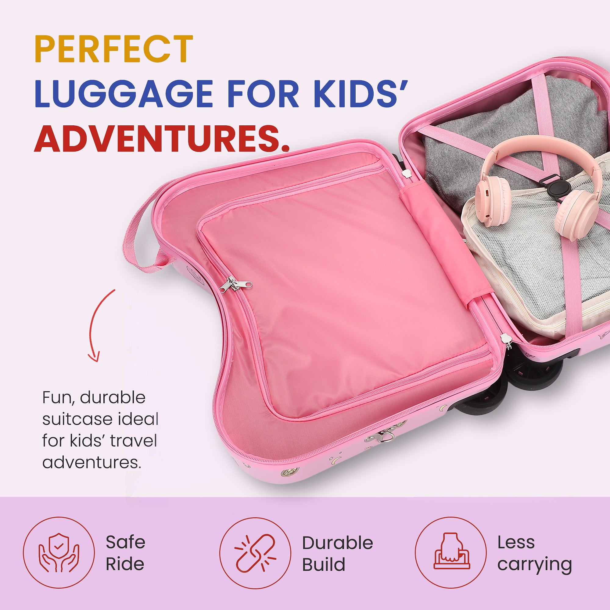 Toy Story Jessie Ride-On Kids 15" Luggage for Travel and Adventures