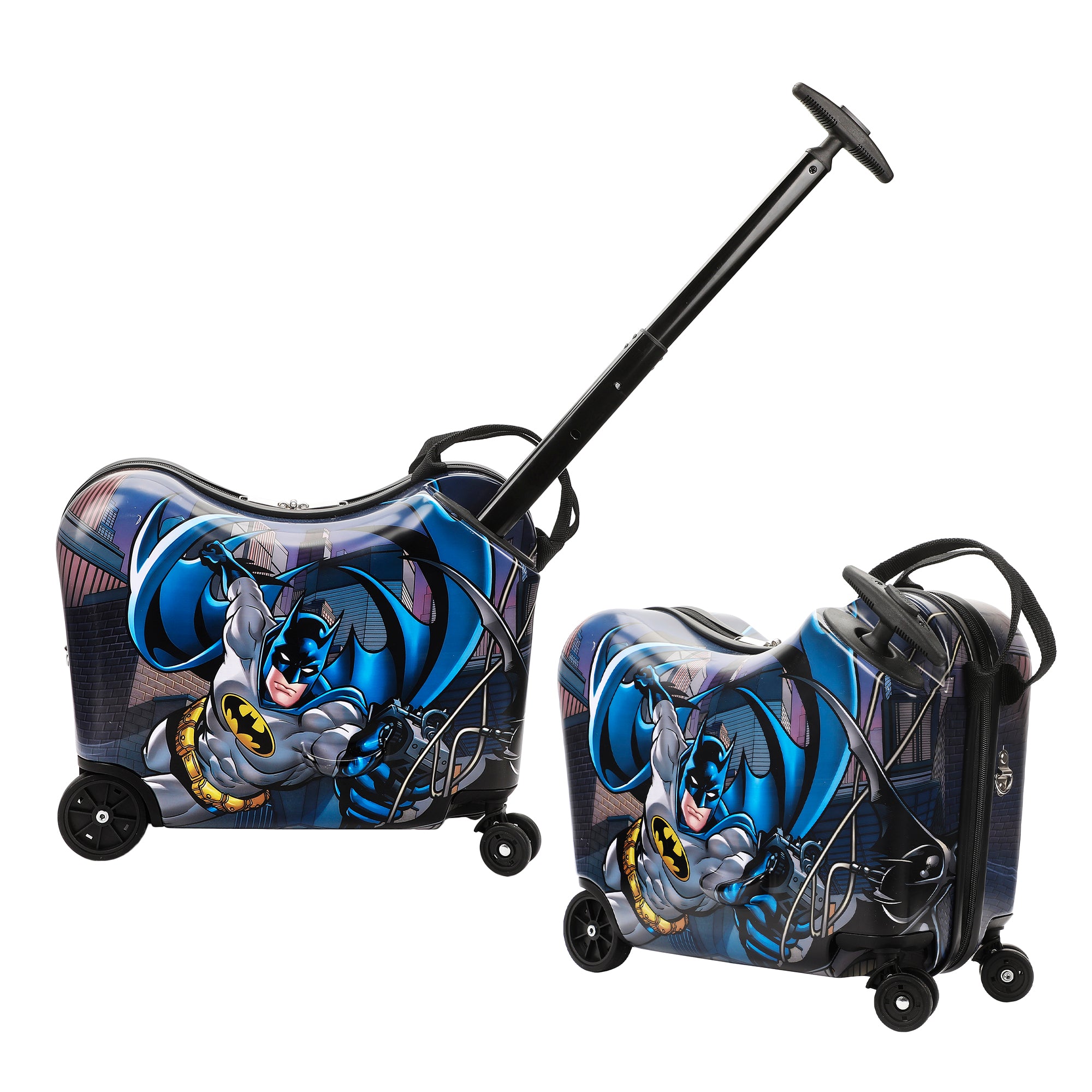 Batman Caped Crusader Ride-On Luggage For Kids & Toddlers