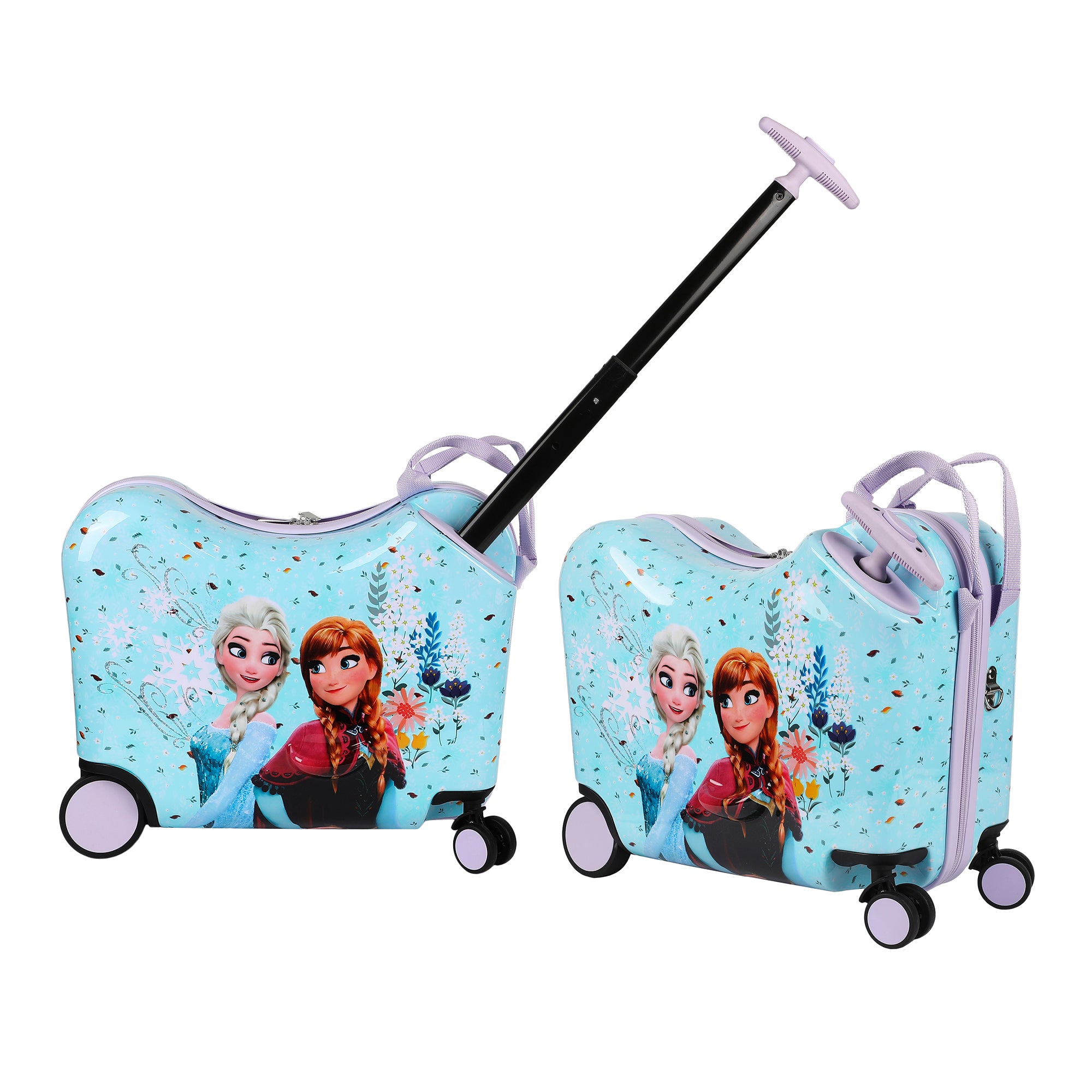 Frozen Elsa and Anna Ride-On Luggage For Kids & Toddlers