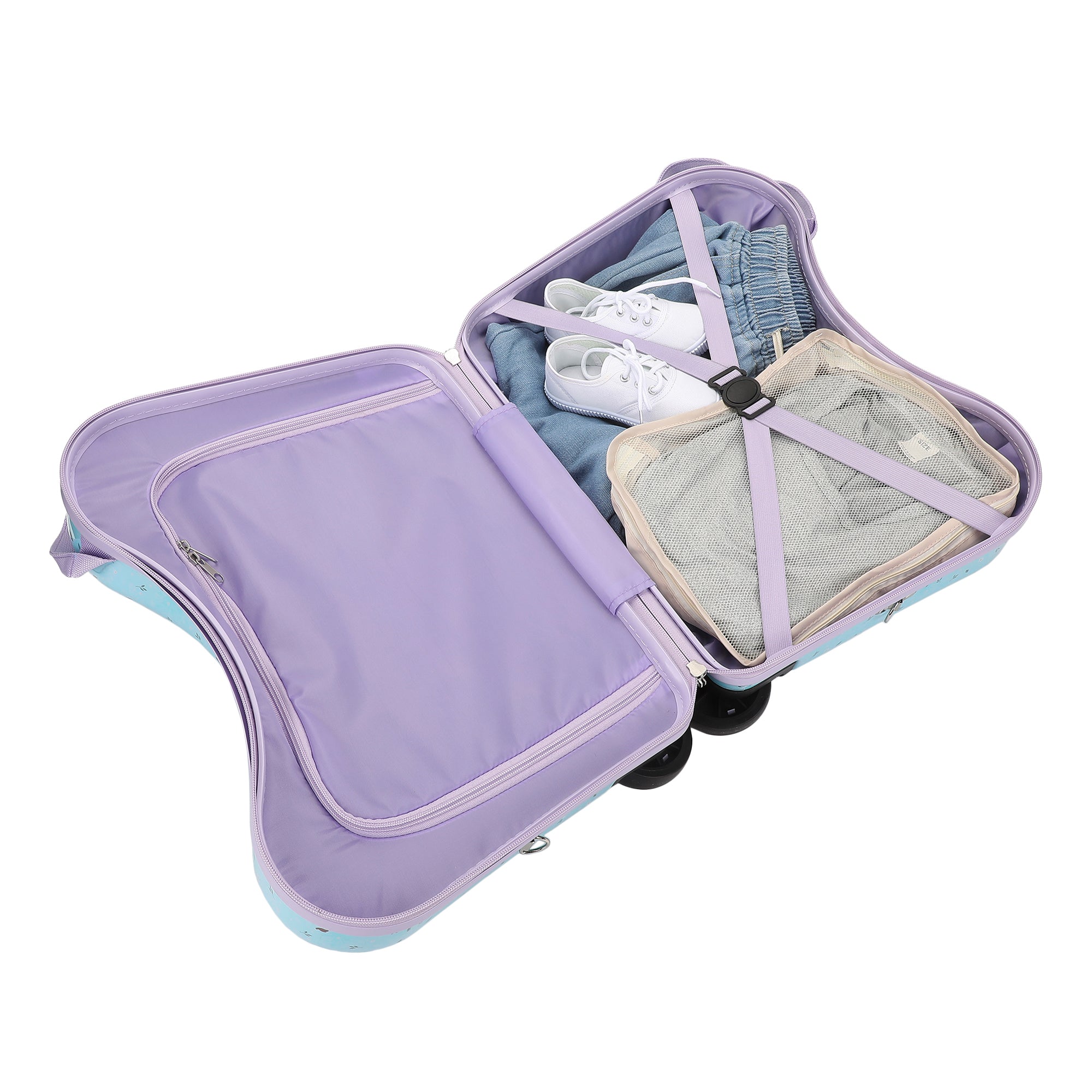 Frozen Elsa and Anna Ride-On Luggage For Kids & Toddlers