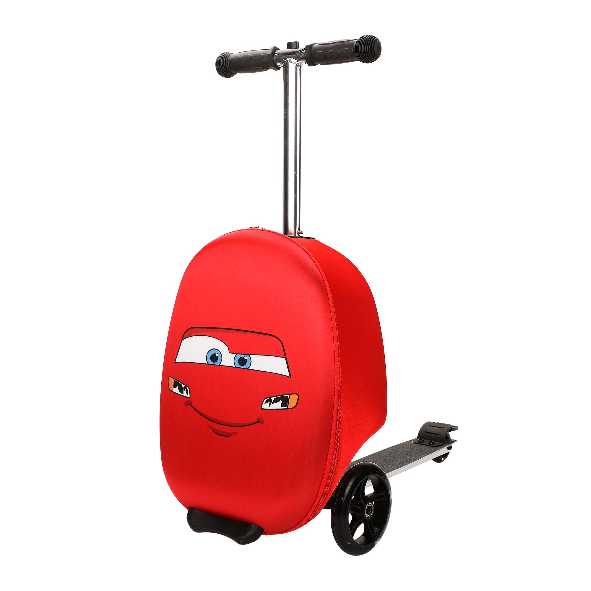 Cars Lightning McQueen Kids' 2-in-1 Suitcase (18") and Scooter Combination