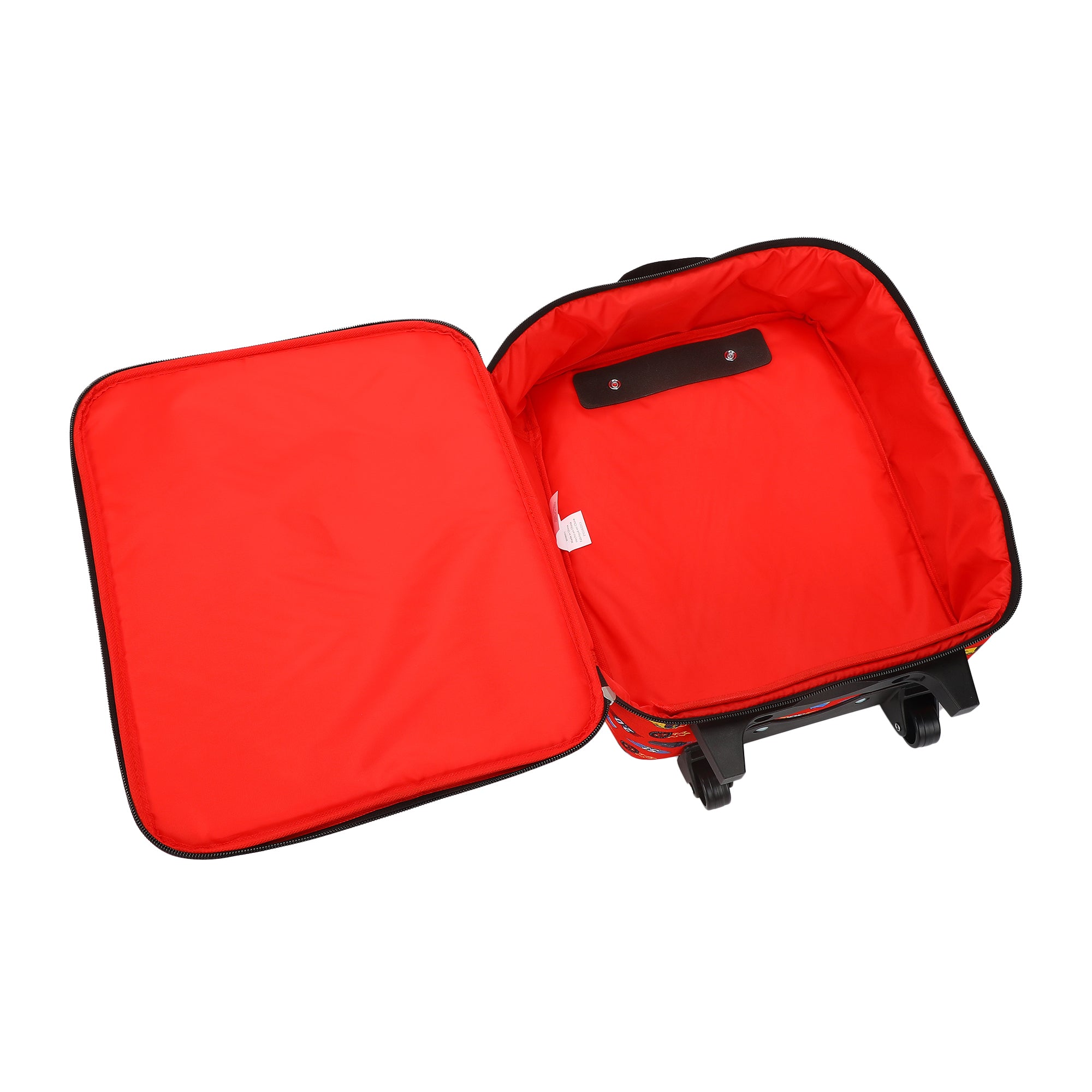 Cars Lightning McQueen Kids' 4-Piece Travel Set With Suitcase, Duffle Bag, Toiletries Case, and Luggage Tag