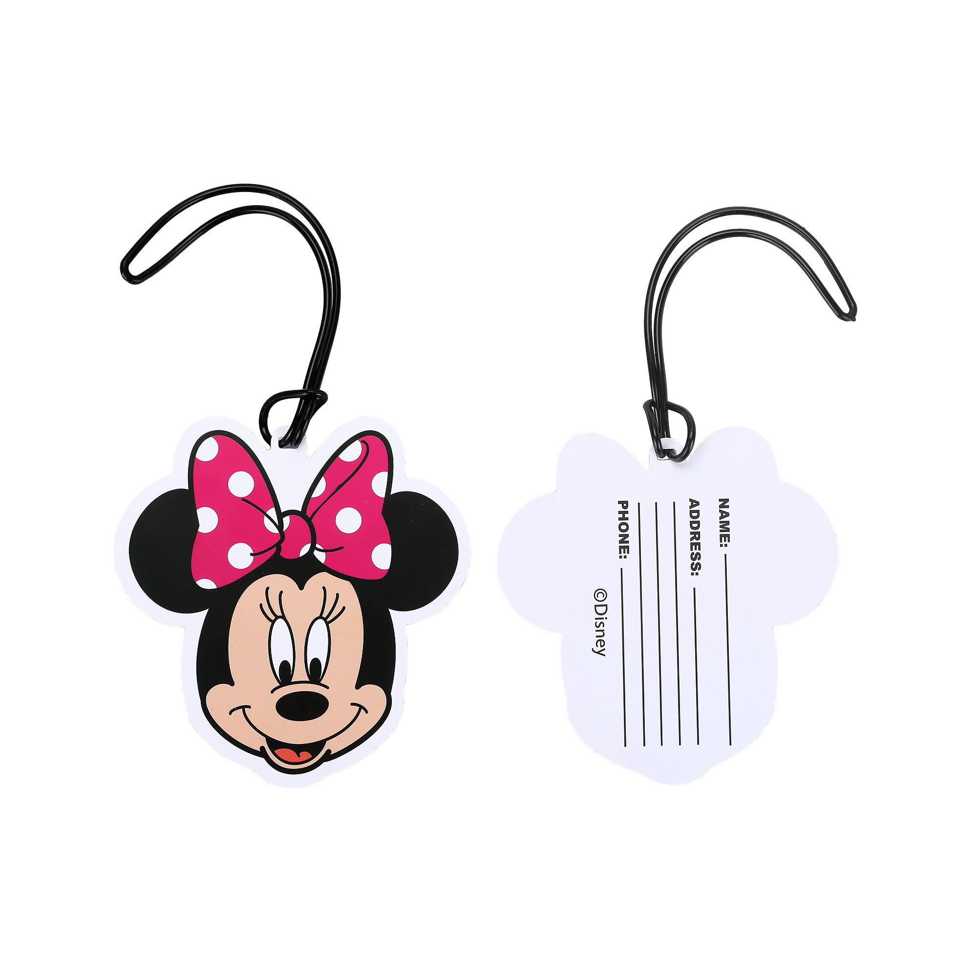 Minnie Mouse Classic Kids 4-Piece Luggage Set with 14" Pilot Case, Utility Case, Duffle Bag & Luggage Tag
