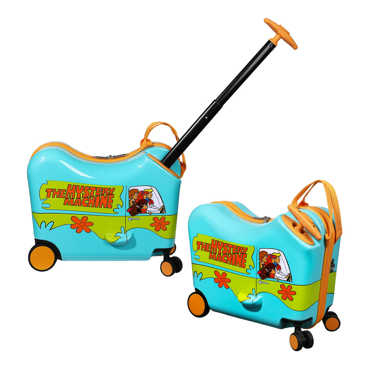 Scooby Doo Kids Ride On Luggage for Travel Adventures