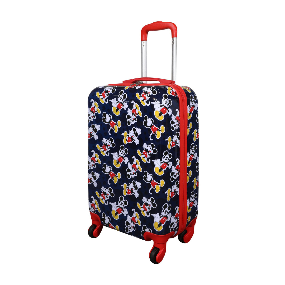 Mickey Mouse Kids Blue ABS Luggage for Travel and School