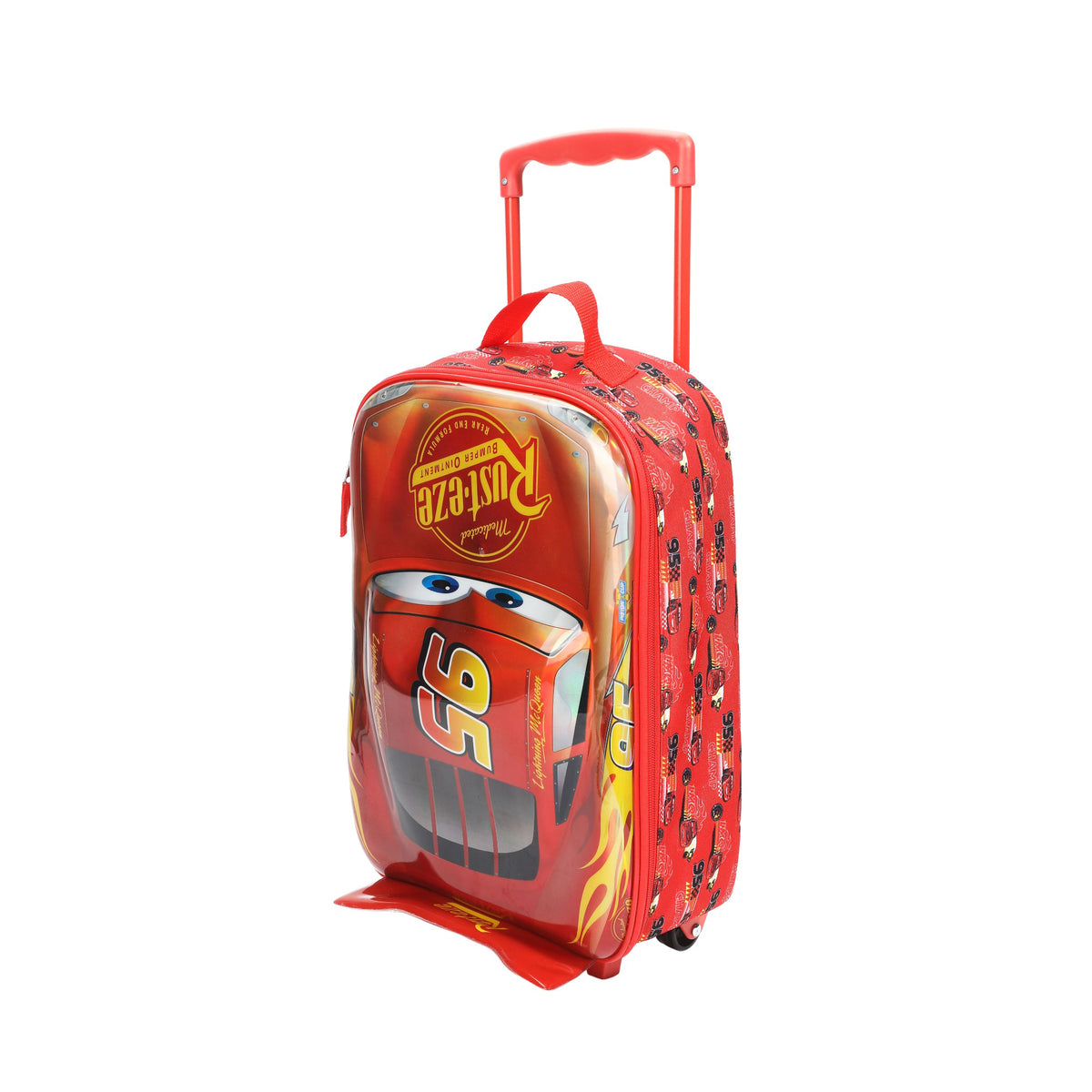 Cars Lightning McQueen 16" Hard-Shell Luggage For Kids Travel