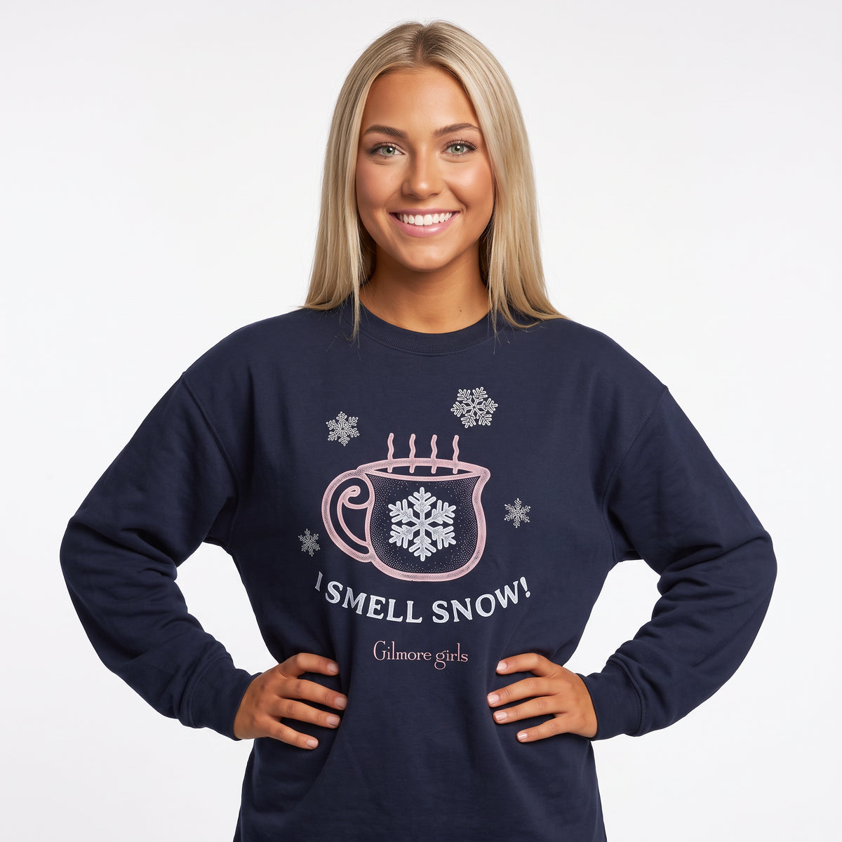 Gilmore Girls I Smell Snow Mug Sweatshirt for Adults