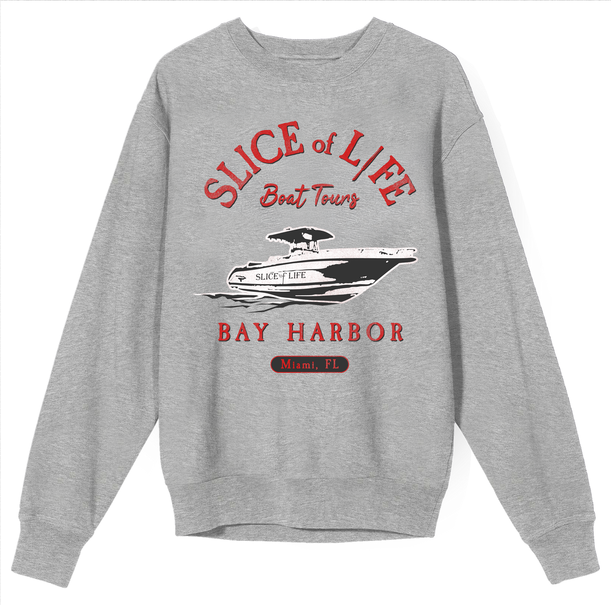 Dexter Slice of Life Boat Tours Miami Sweatshirt