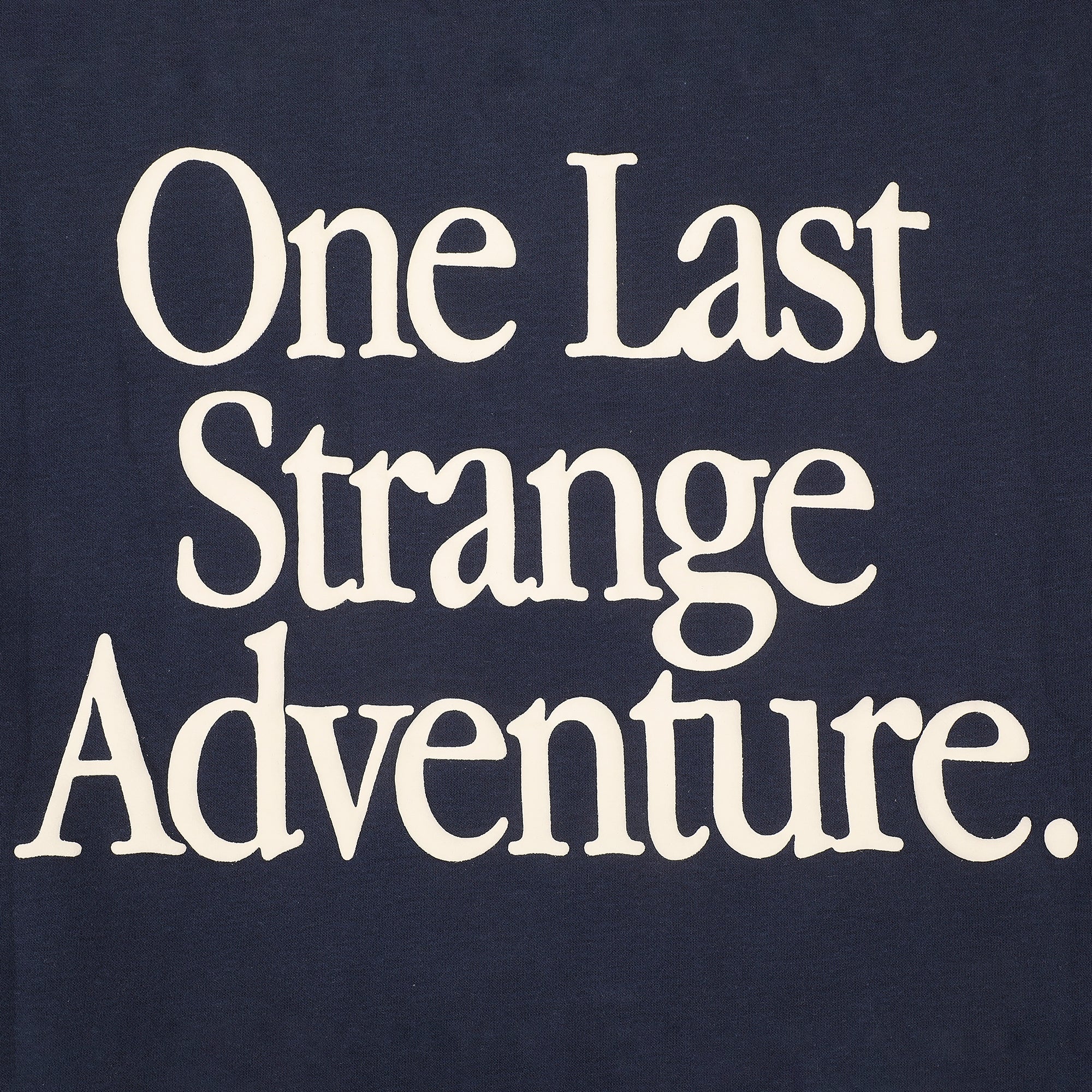Stranger Things 5 One Last Strange Adventure Women's Navy Blue Crew Neck Long Sleeve Sweatshirt
