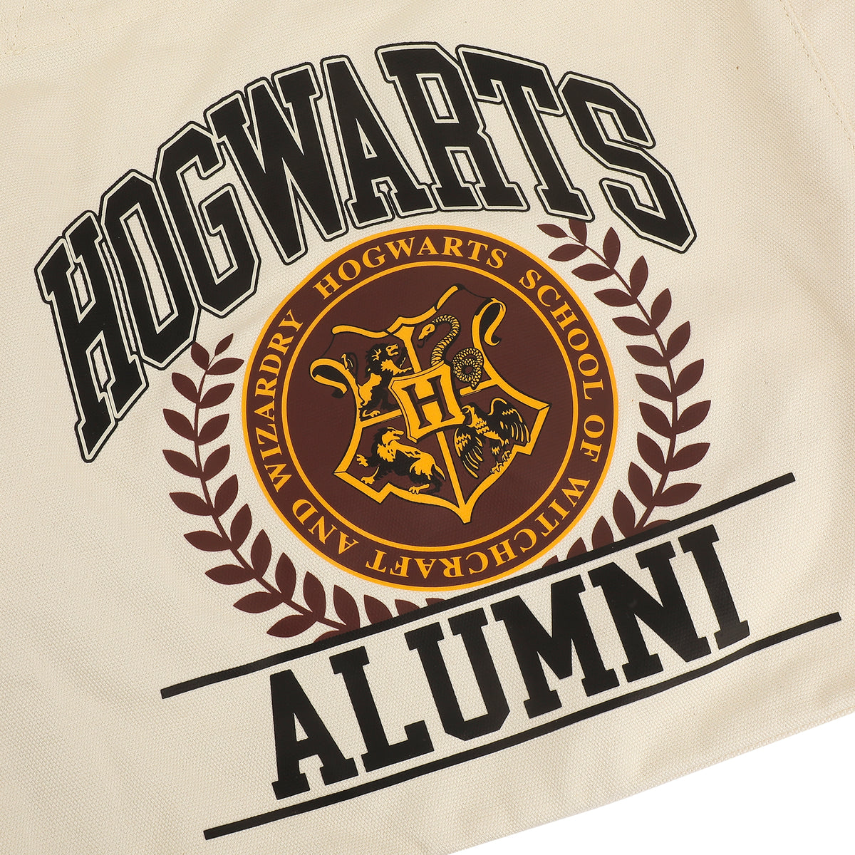 Harry Potter Hogwarts Alumni 15.5-Inch Adult Canvas Tote Bag