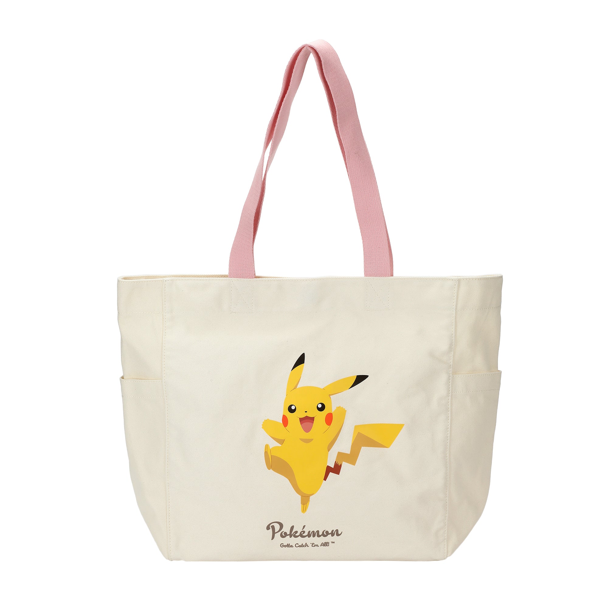 Pokemon Pikachu 15-inch Adult White Tote Bag