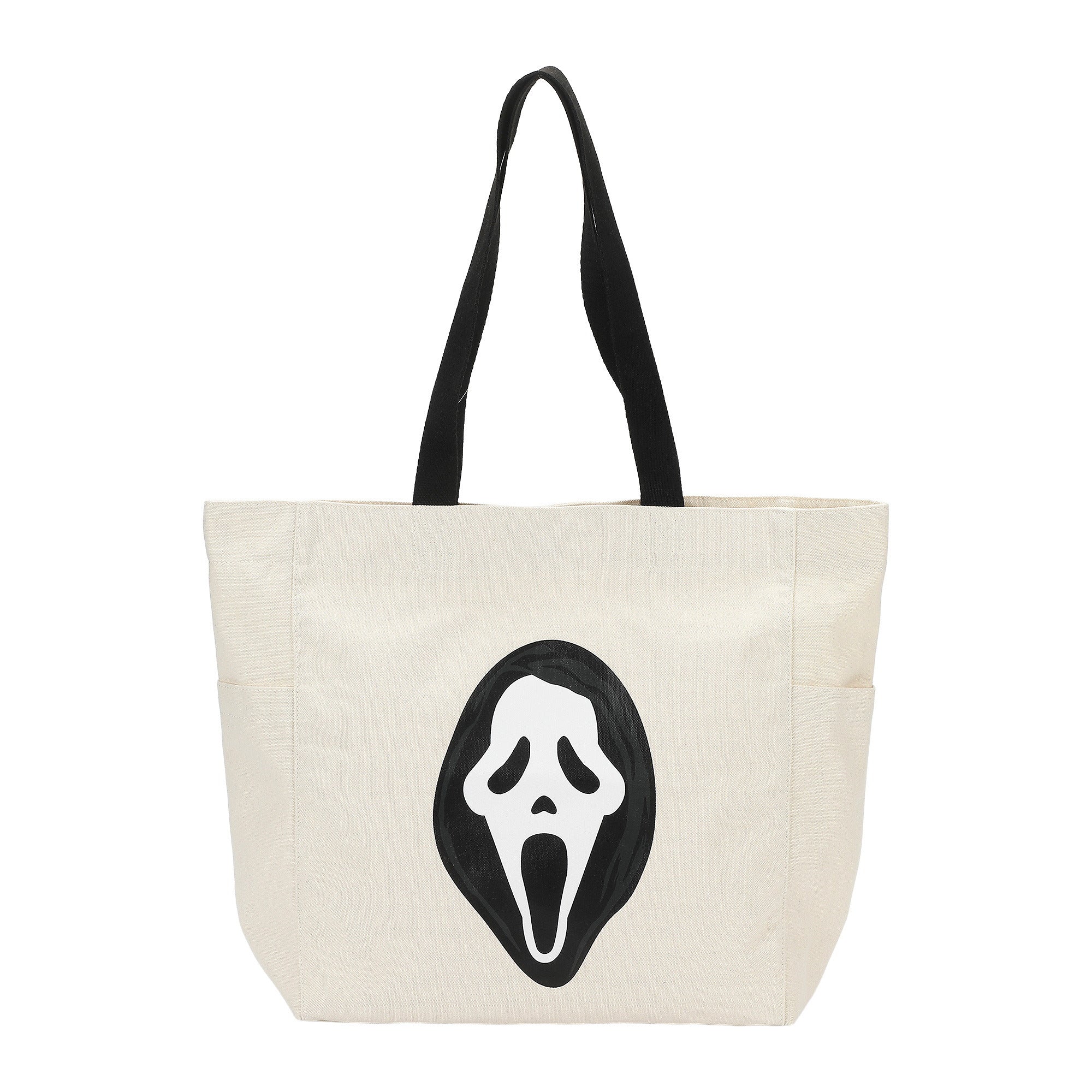 Ghostface Canvas Tote Bag, 15.5-Inch for Adult Fans