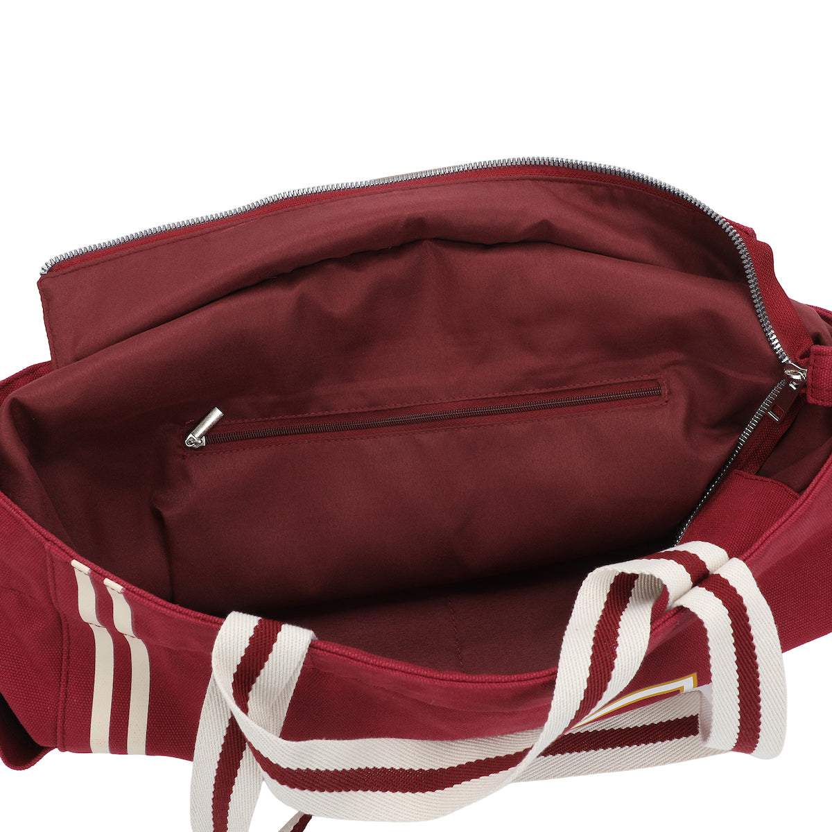 Harry Potter Hogwarts Canvas Tote Bag with Faux Shearling Patch