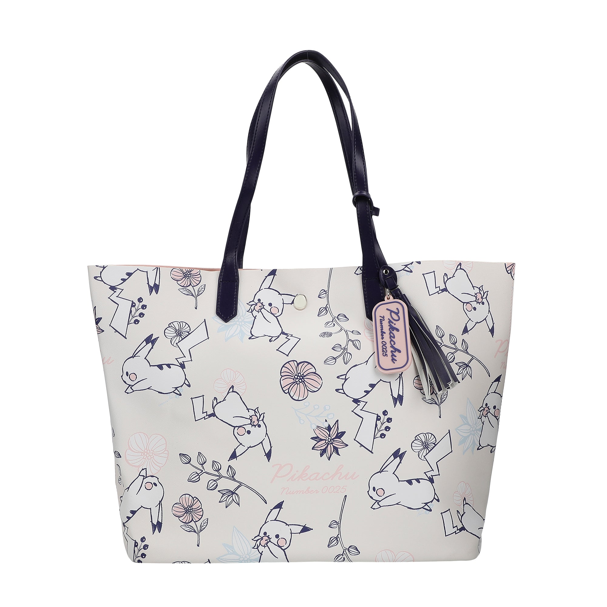 Pokémon All-Over Print White 20" Large Womens Tote Bag