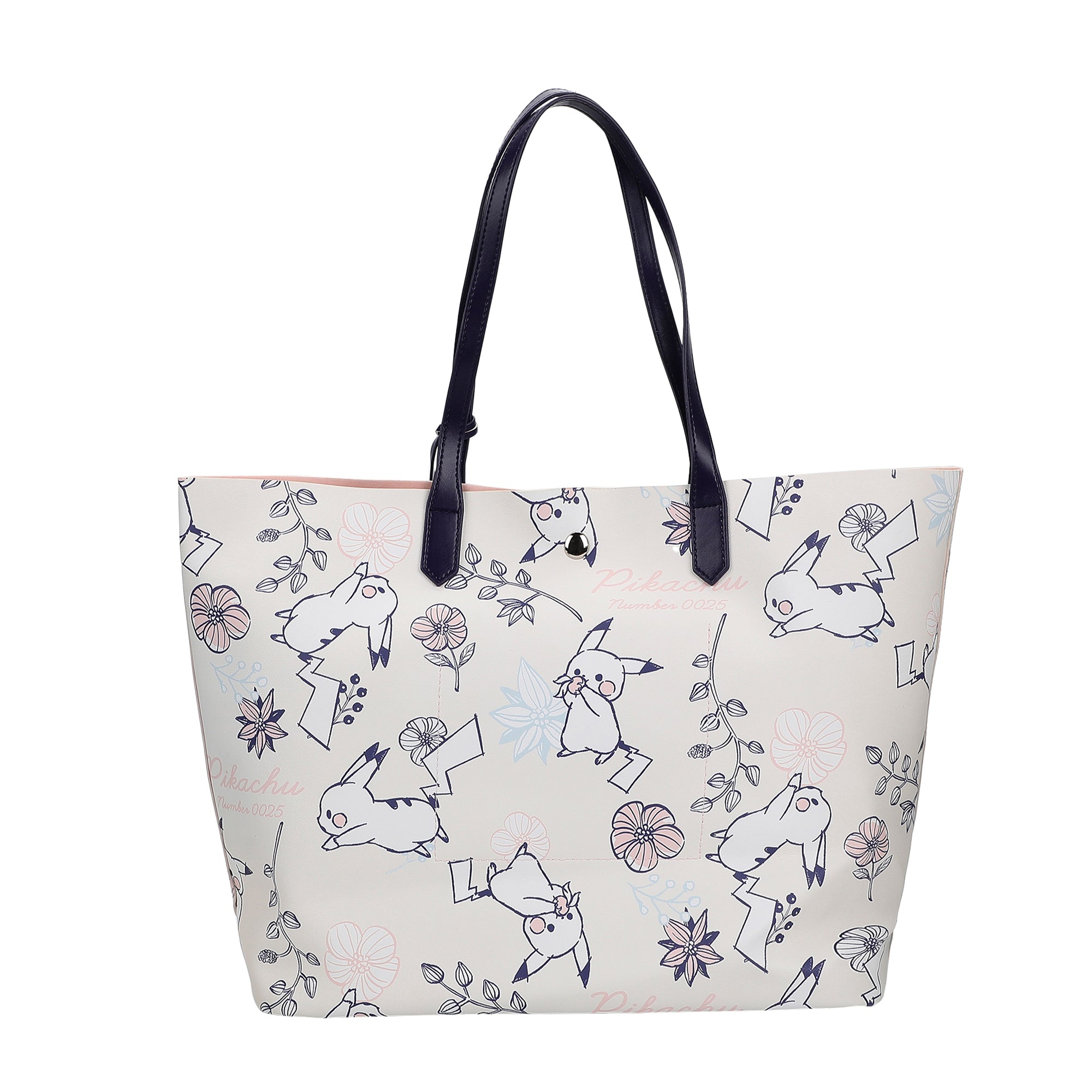 Pokémon All-Over Print White 20" Large Womens Tote Bag