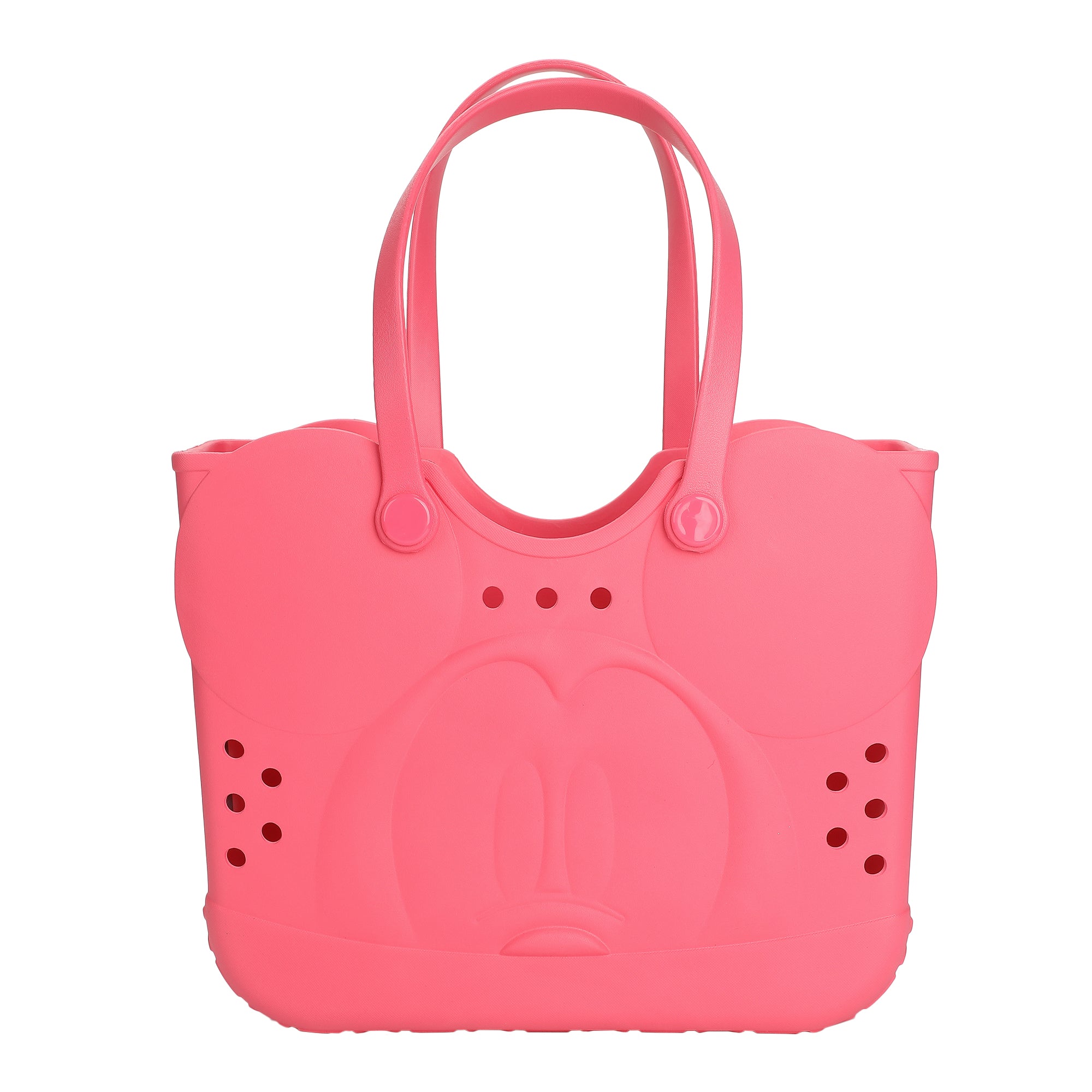 Mickey Mouse Character 16.5" Pink EVA Molded Tote Bag