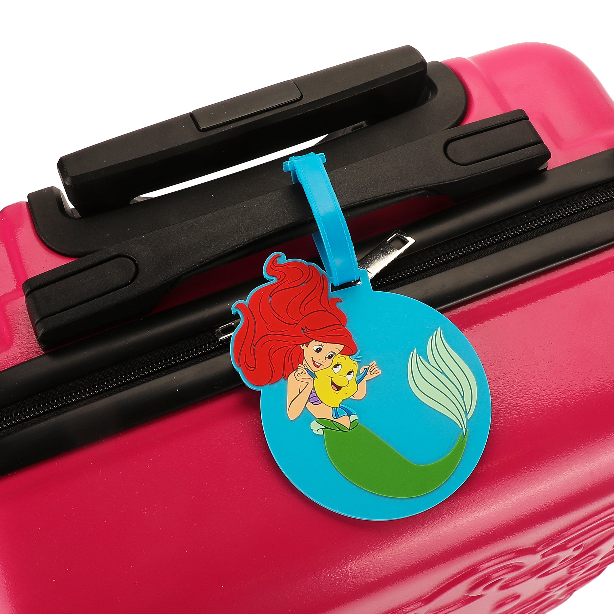 The Little Mermaid Ariel & Flounder 2-Piece Luggage Tag Set