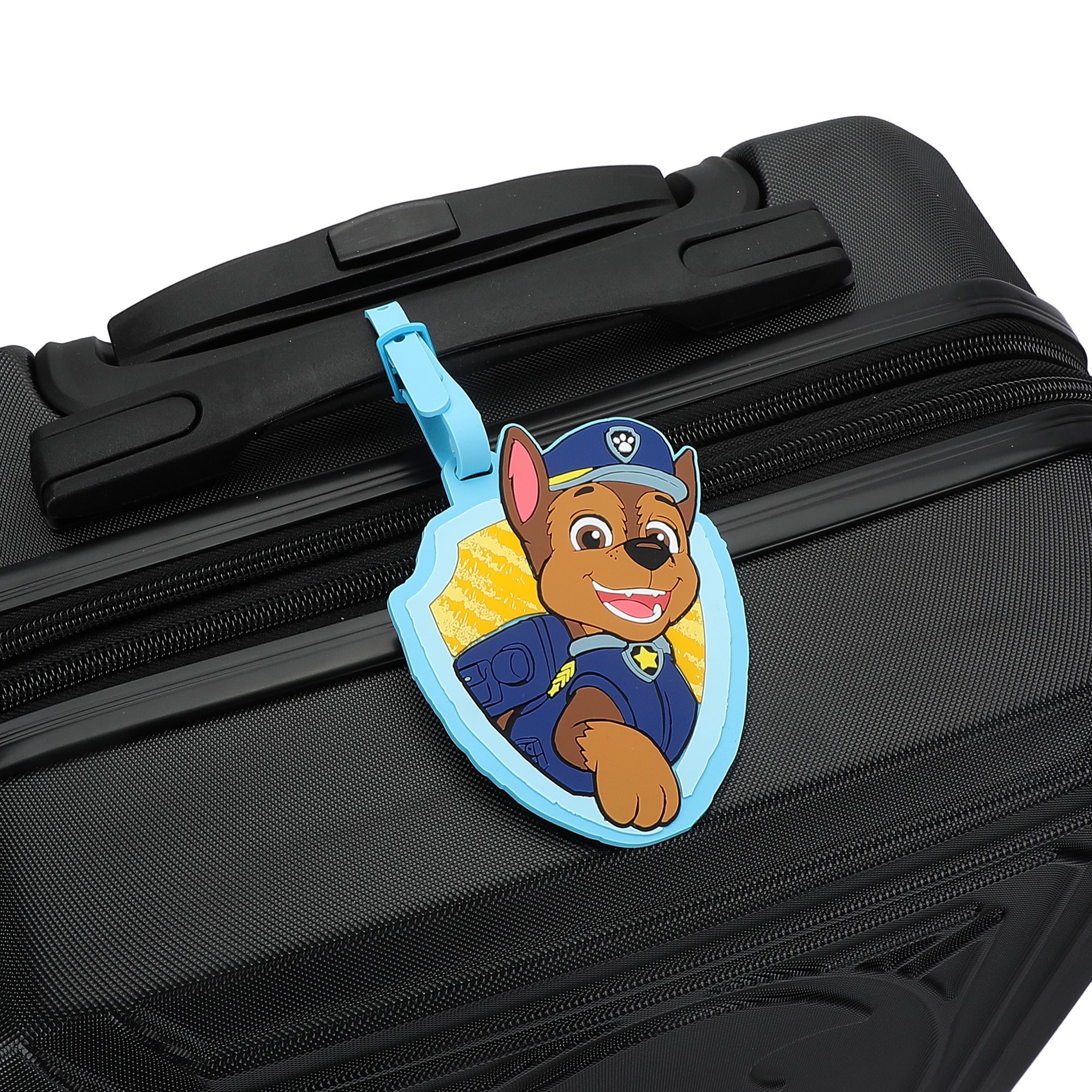 Paw Patrol Chase the Police Dog Molded Rubber Luggage Tags (Set of 2)