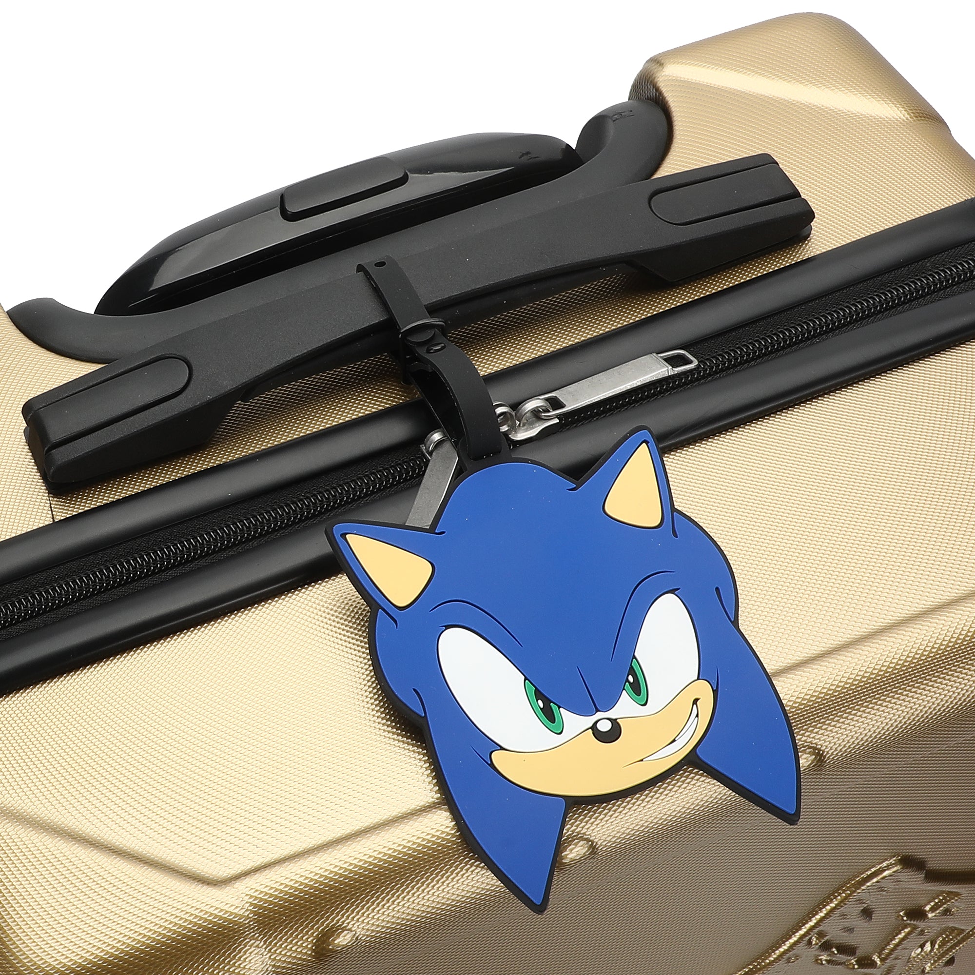Sonic the Hedgehog Sonic and Knuckles Molded Rubber Luggage Tags (Set of 2)