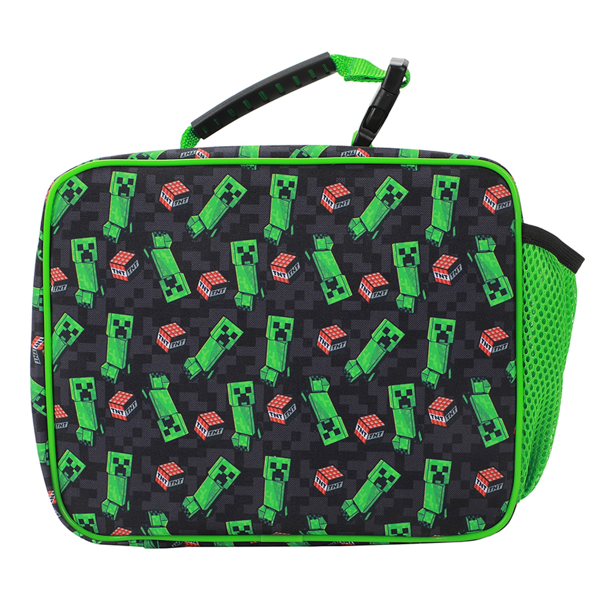 Minecraft Creepers and Block Characters Insulated Lunch Kit