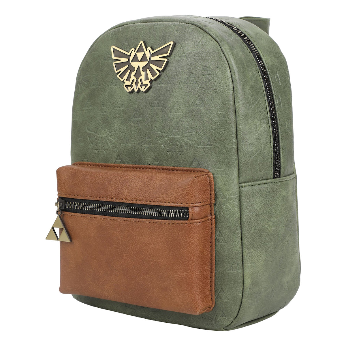 The Legend of Zelda Video Game Green and Brown Mini Backpack Accessory