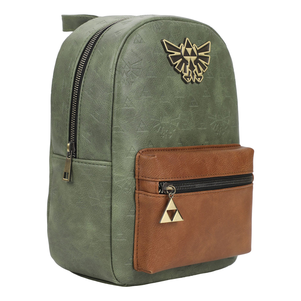 The Legend of Zelda Video Game Green and Brown Mini Backpack Accessory
