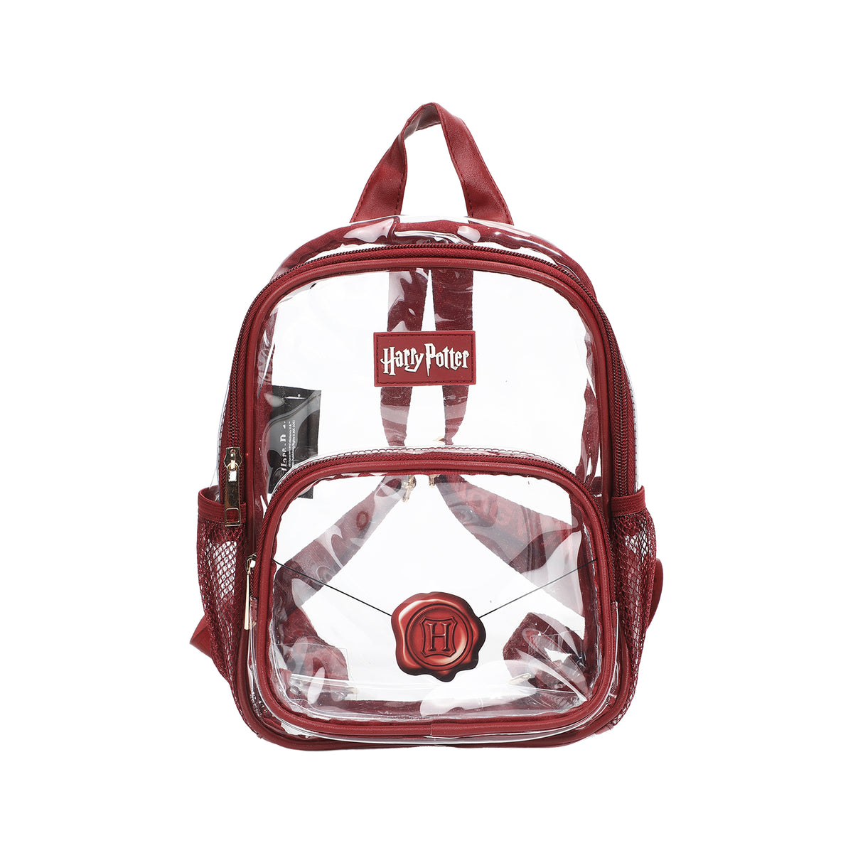 Harry Potter 25 Clear PVC Adult 11" Mini Backpack