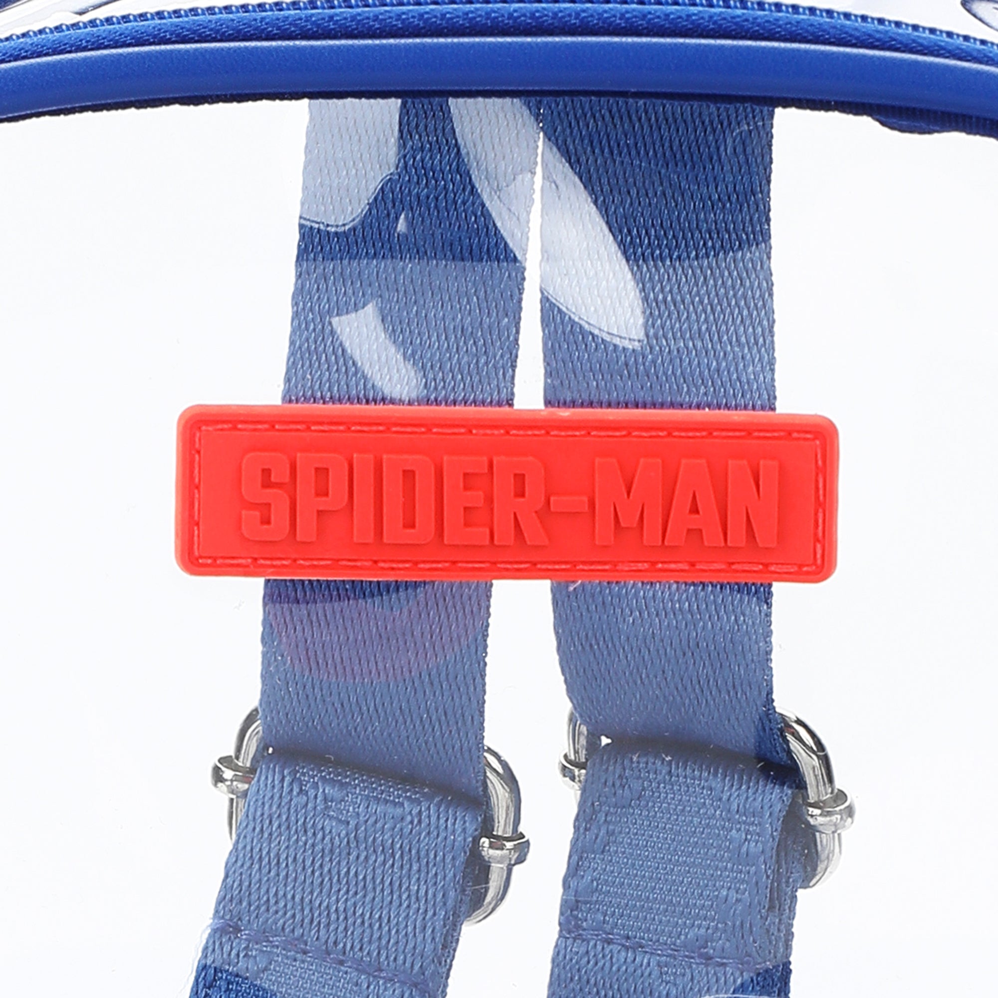 Spider-Man Classic Heroic Pose Clear 10” Adult Mini Backpack
