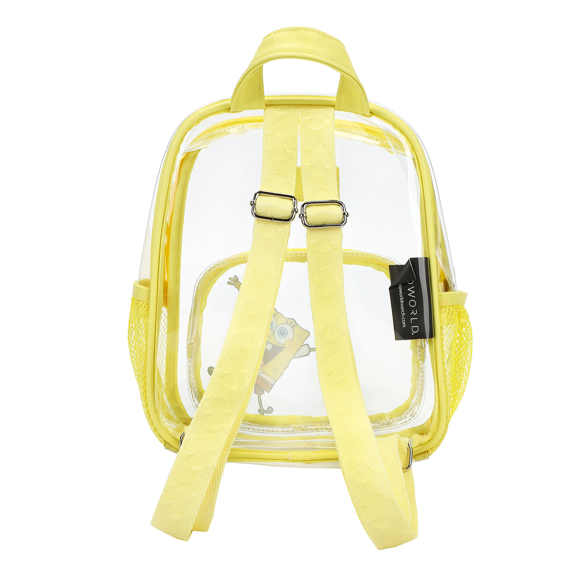 Spongebob Squarepants Clear 10" Adult Mini Backpack