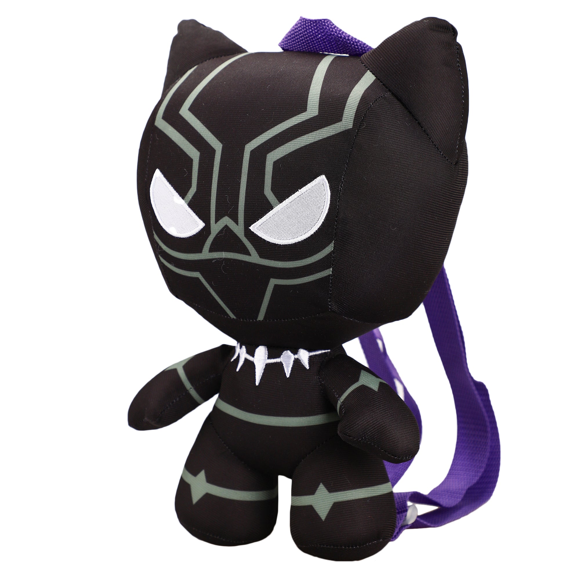 Black Panther 12 Inch Plush Backpack