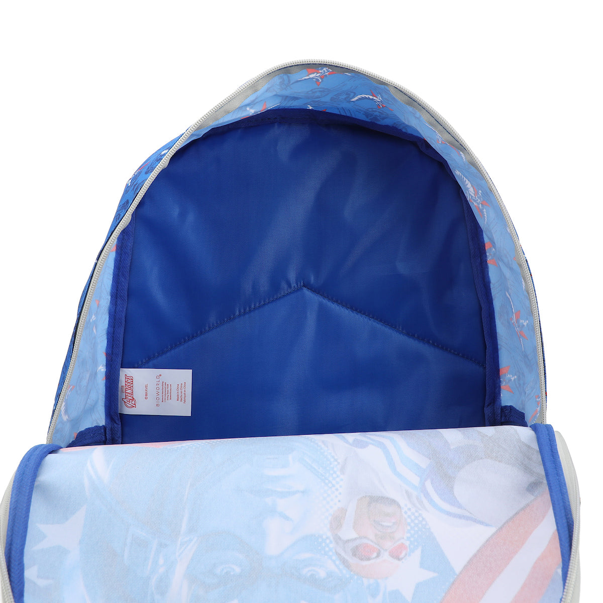 Marvel Captain America 16 Cosplay Chest Panel Youth Backpack